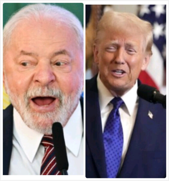 BRÉSIL:LE PRÉSIDENT BRÉSILIEN PROMET DE RIPOSTER AUX DÉCISIONS CONTROVERSÉES DE DONALD TRUMP .